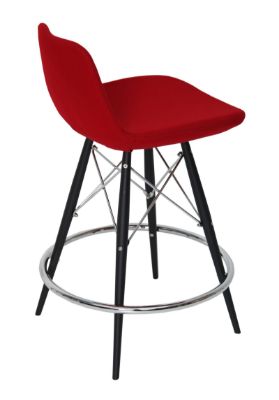Show details for Pera MW Bar Stool pera_mw_counter_ _red_woolpppp down