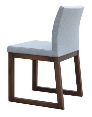 Show details for Aria Sled Wood Dining Chair aria_wood_sled_ _camira_wool_silver_cuz28_walnut_finish down