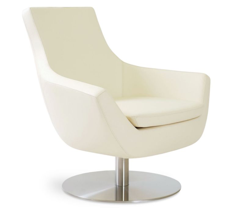 rebecca_round_arm_chair_seat_genuine_leather_ _cream_lena 3392_1_ down