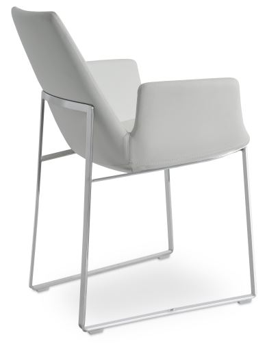 Eiffel Arm Sled Dining Chair |Modern Luxury Furniture Store in Paramus, NJ