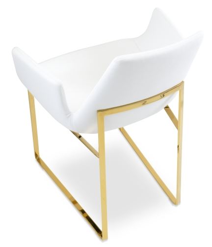 Eiffel Arm Sled Dining Chair |Modern Luxury Furniture Store in Paramus, NJ