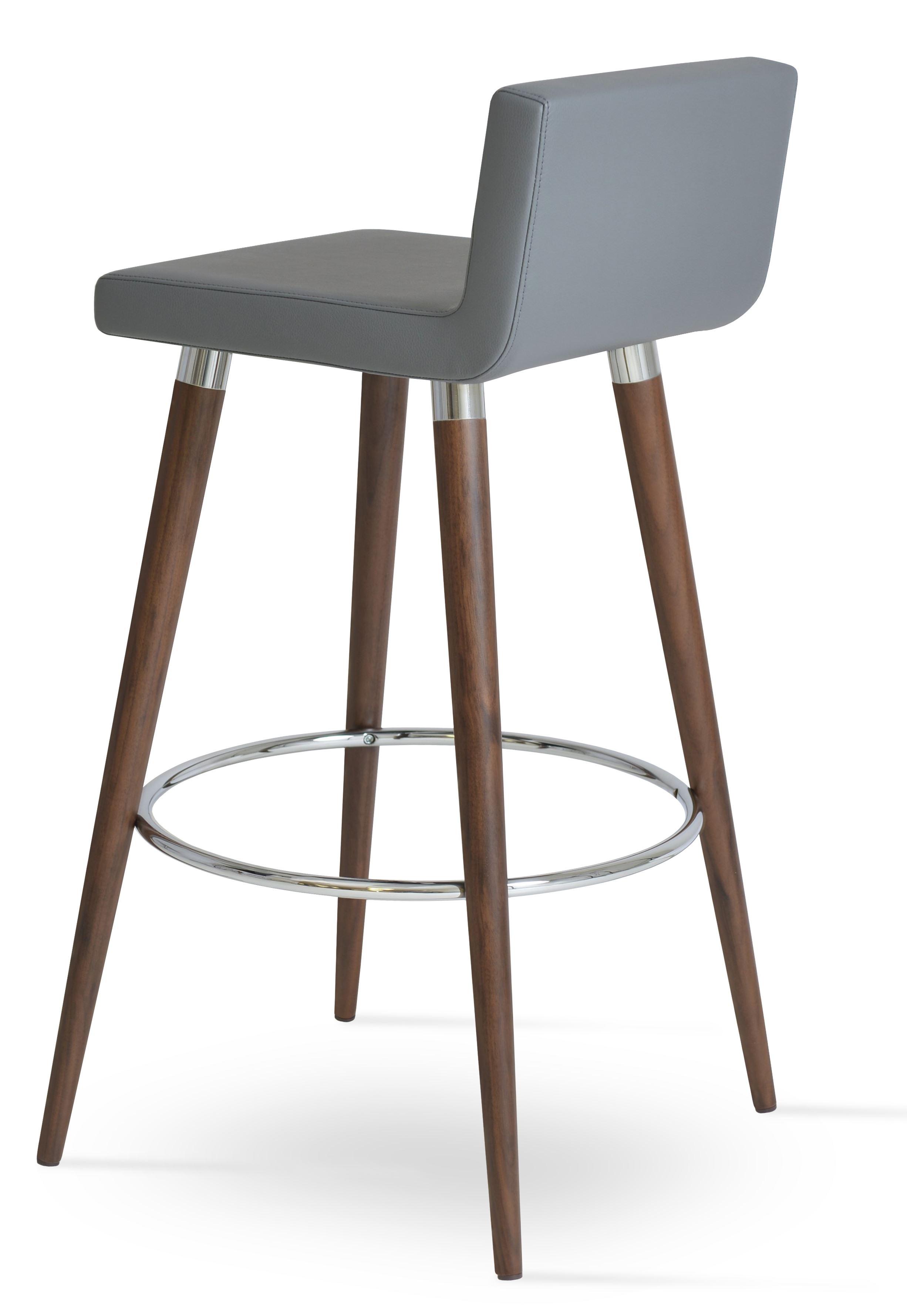 Dallas DR Wood Bar Stool Modern Luxury Furniture Store in Paramus, NJ