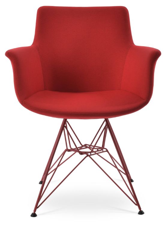 bottega_toddwer_ arm_chair _red_finish camira_era_fabric _red _cse06_2_