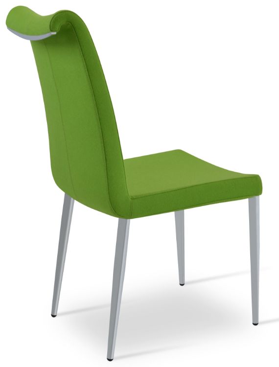 tulip_chair_chromekk _camira_wool _pistachio
