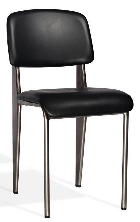 prouve_soft_seat_dining_chair_ _ppms_black_502 40_seat_back_ _gunmetal_frame