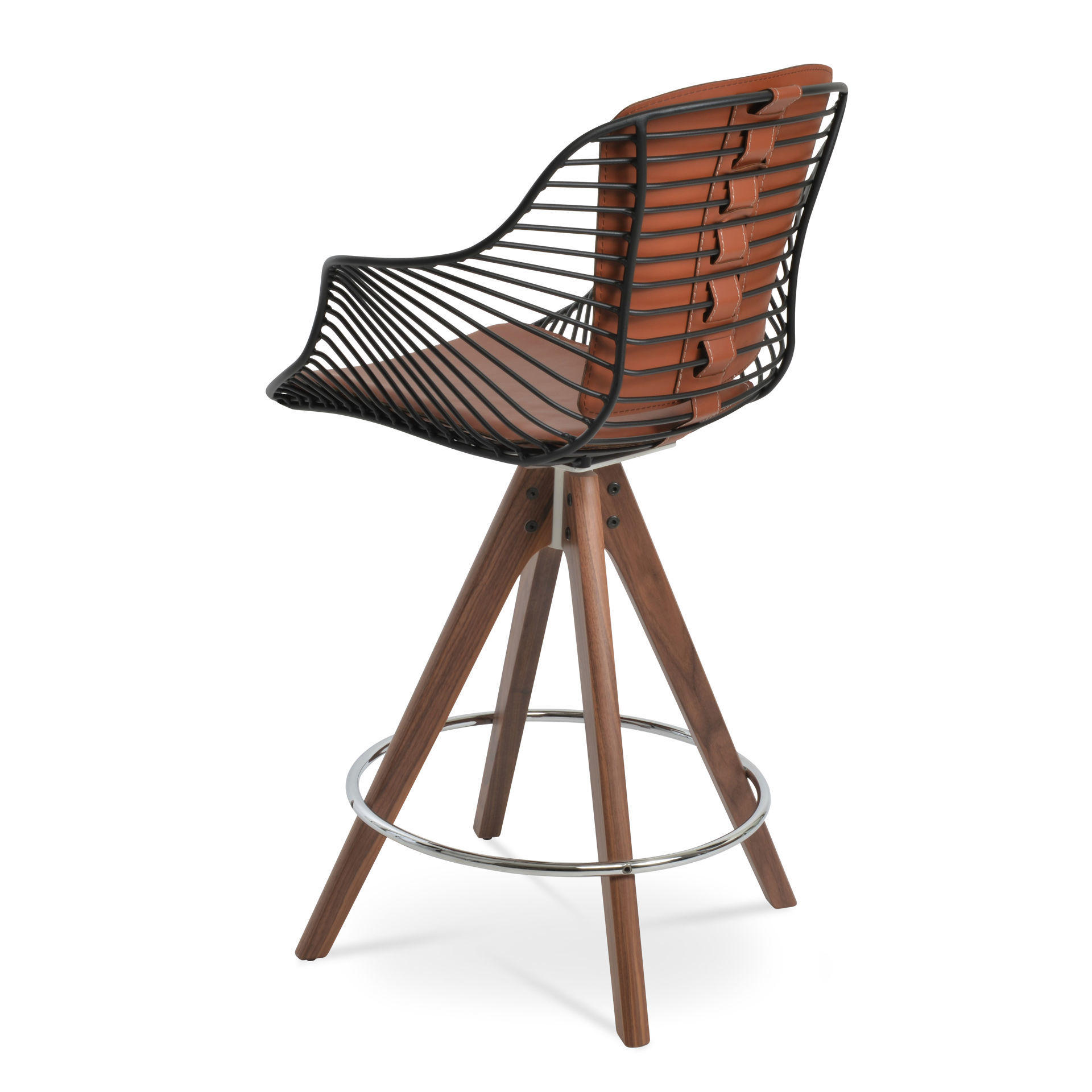 Zebra Pyramid Bar Stool Modern Luxury Furniture Store in Paramus, NJ