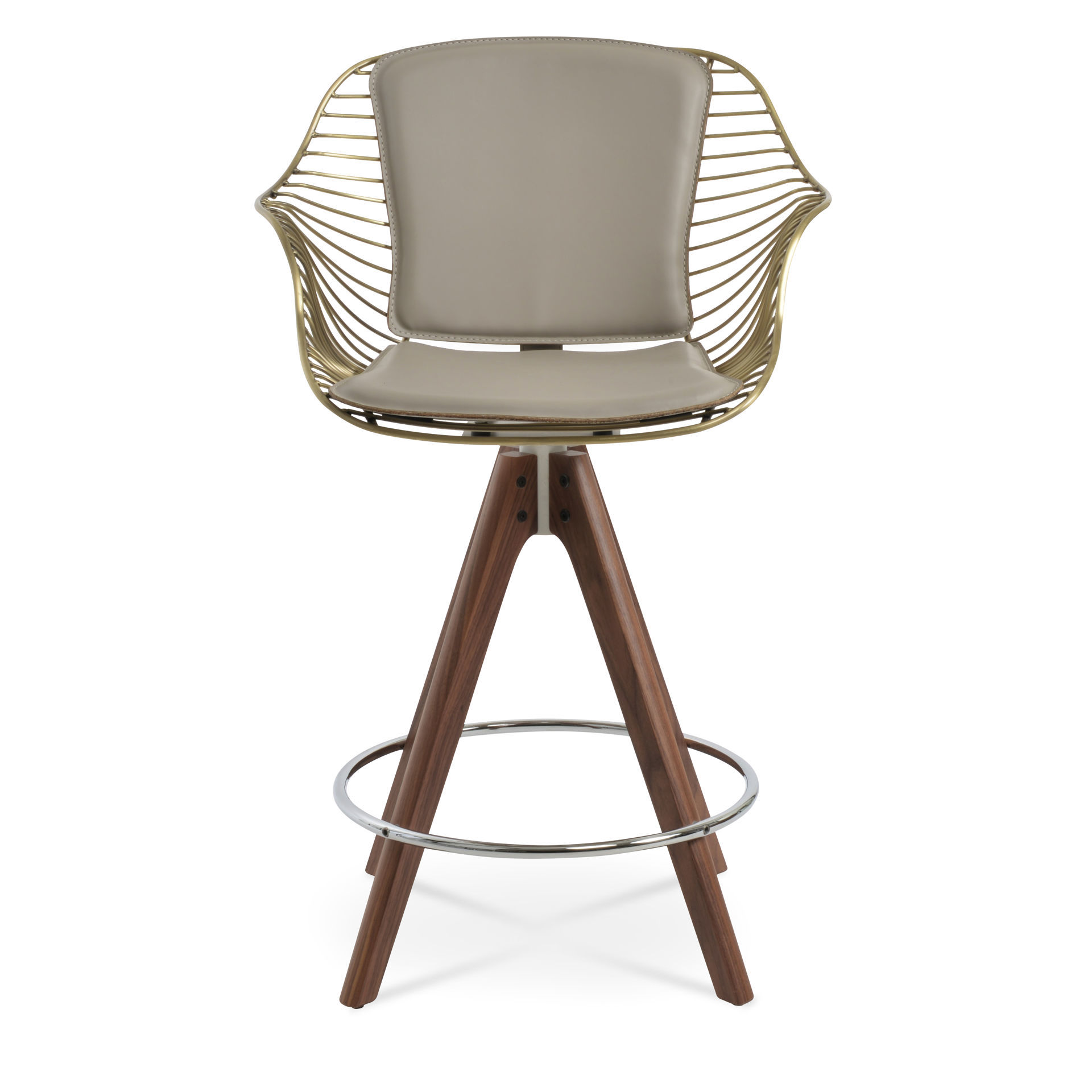 Zebra Pyramid Bar Stool Modern Luxury Furniture Store in Paramus, NJ