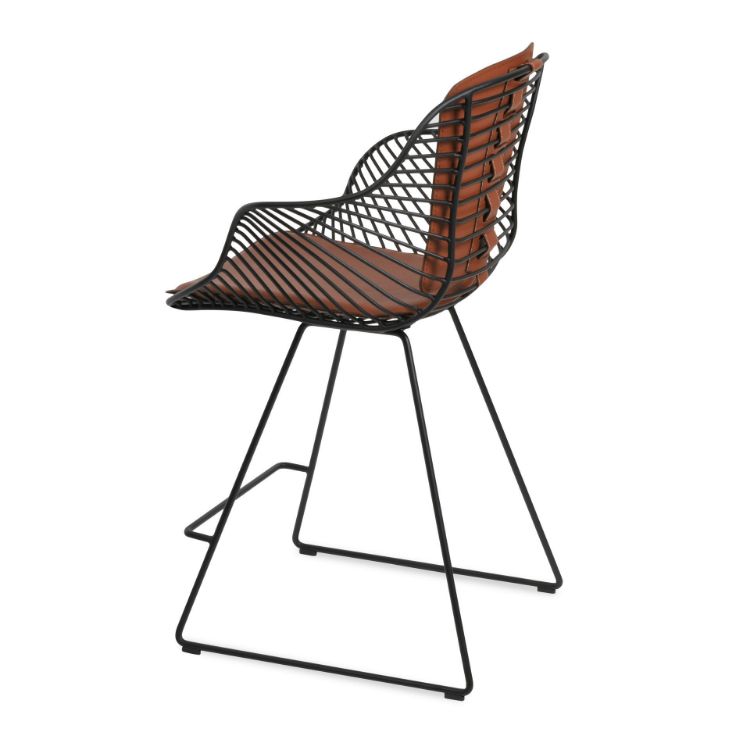 Picture of Zebra Wire Bar Stool