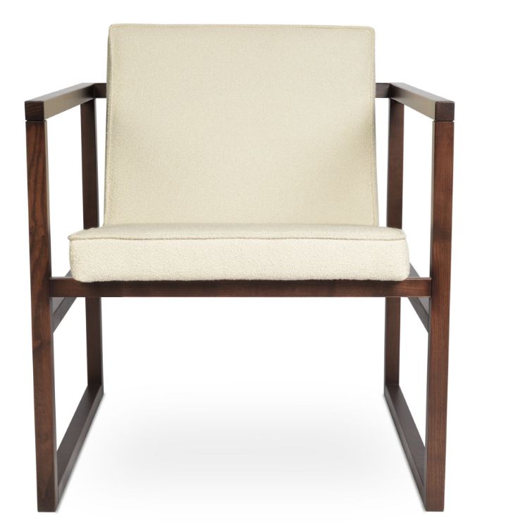 Picture of Cube Wood Lounge Chair 
