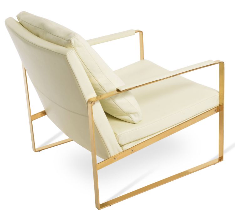 Picture of Zara Brass - Gold Lounge Chair