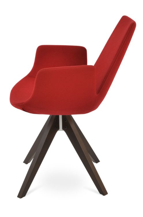 Picture of Eiffel Arm Pyramid Dining Chair