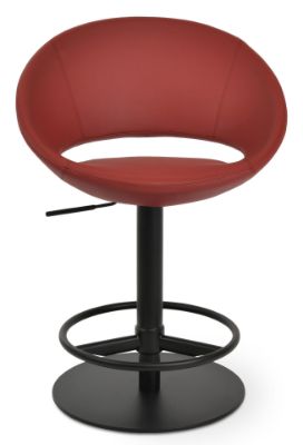Show details for Crescent Piston Bar Stool Picture of Crescent Piston Bar Stool