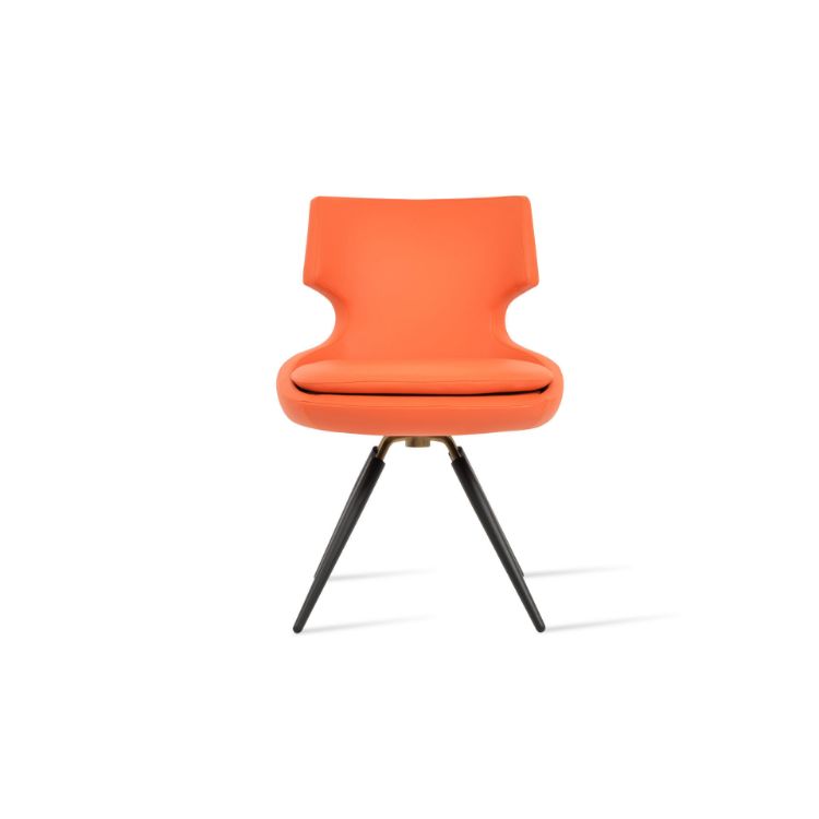 Picture of Patara Carrot Swivel Dining Chair