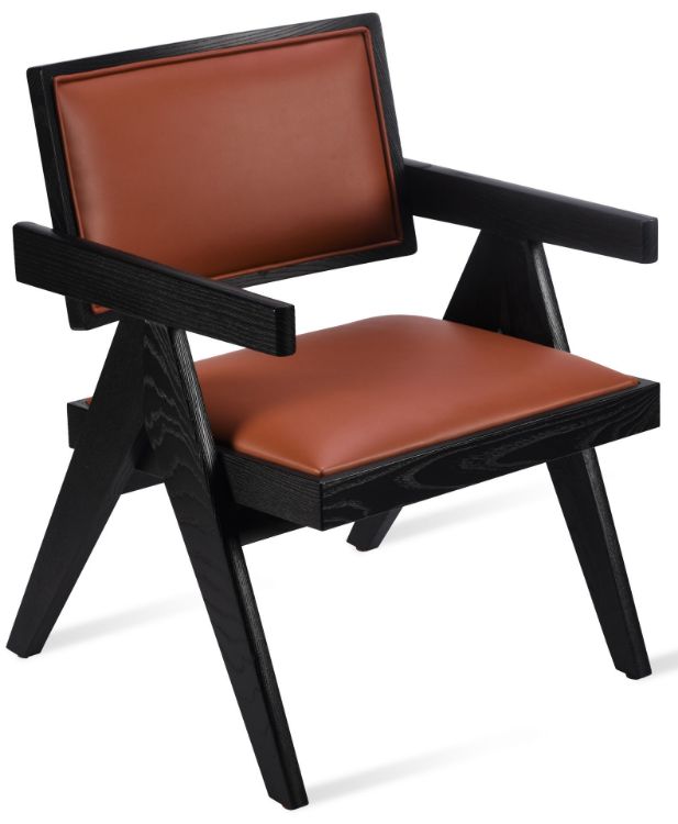 Picture of PIERRE J. ARM LOUNGE ARMCHAIR SEAT & BACK UPHOLSETERY