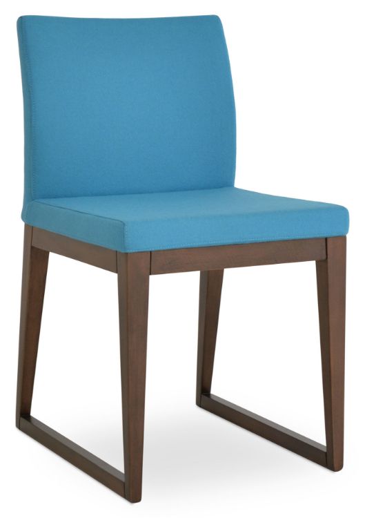 Picture of Aria Sled Wood Dining Chair