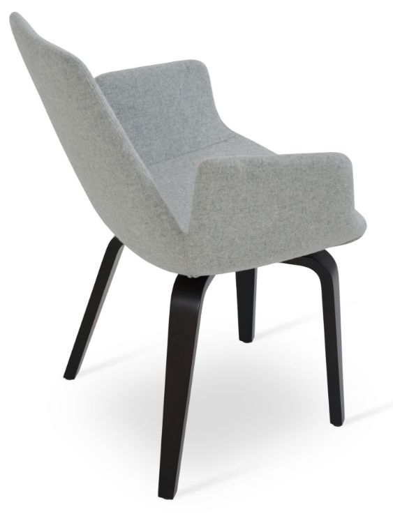 Picture of Eiffel Arm Plywood Dining Chair