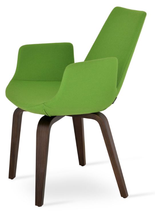 Picture of Eiffel Arm Plywood Dining Chair