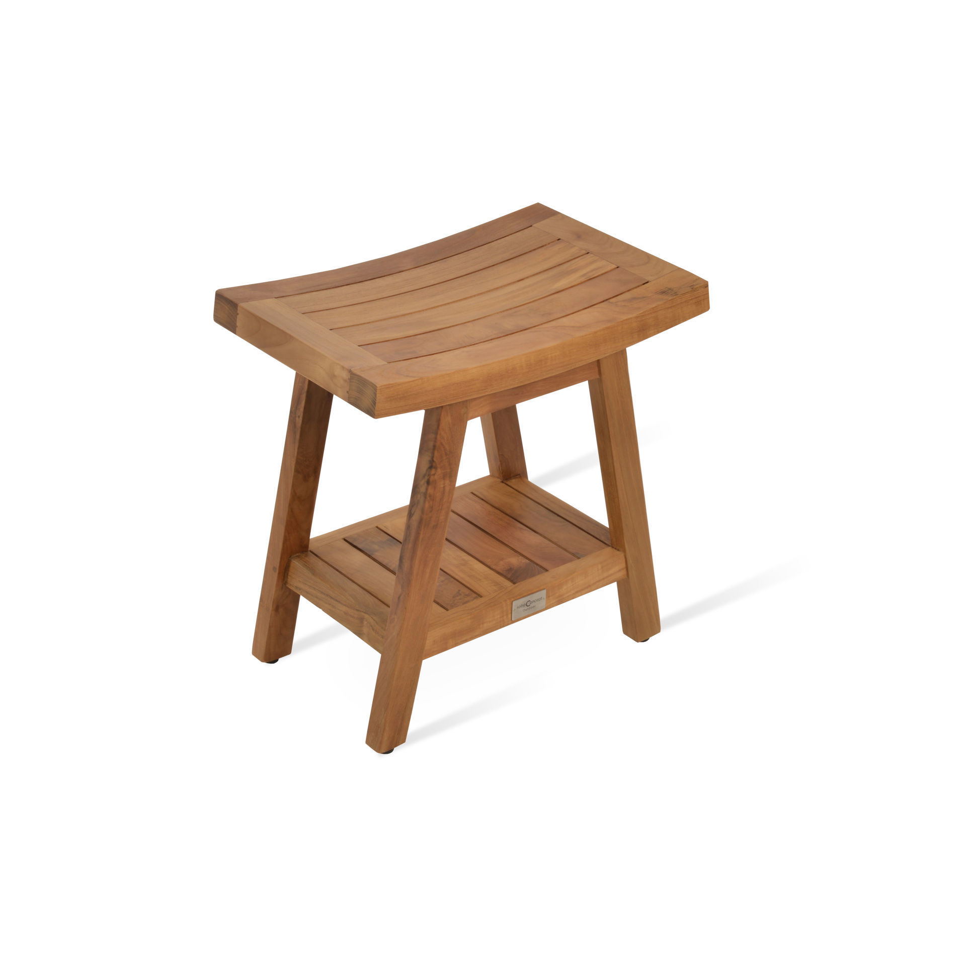 Borneo Teak Stool (Shower Bench) Modern Luxury Furniture Store in