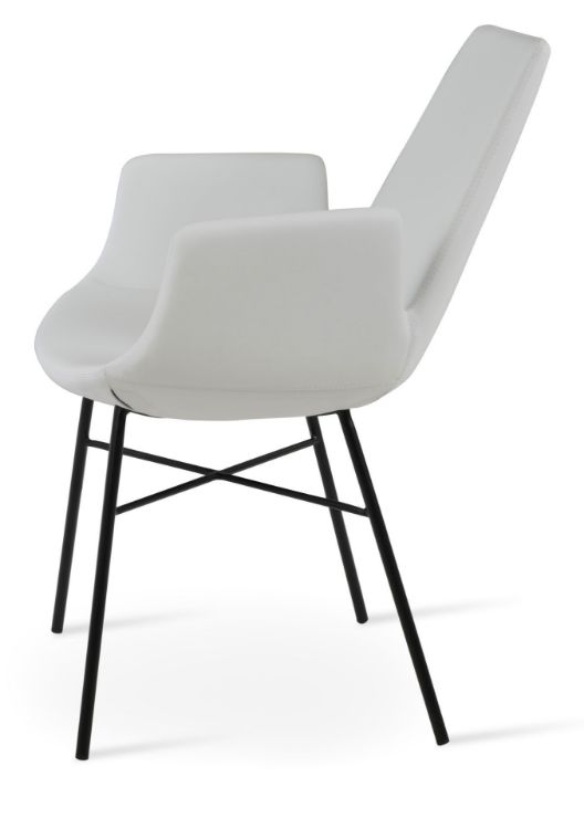 Picture of Eiffel Arm Cross Dining Chair