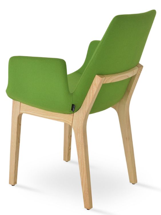 Picture of Eiffel Arm Wood Dining Chair