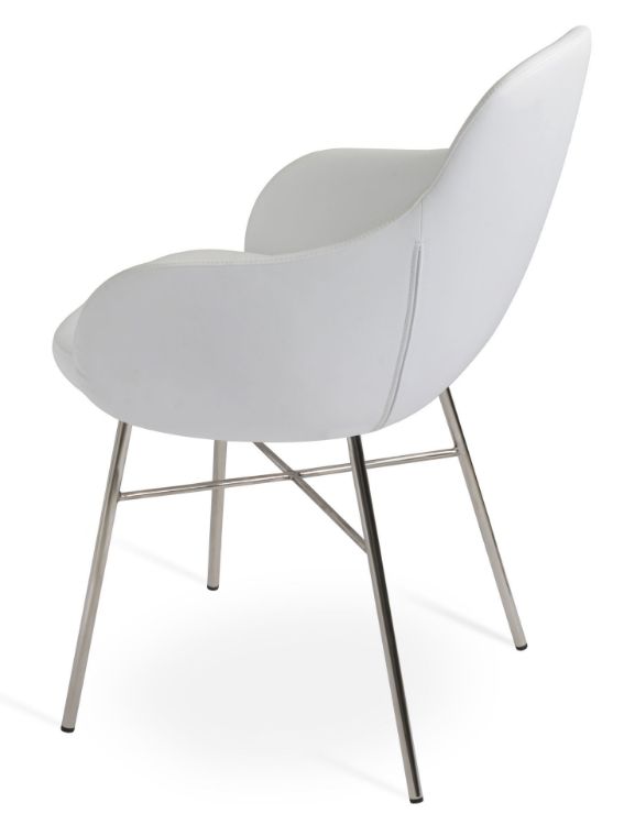 Picture of Gazel Arm Cross Dining Chair