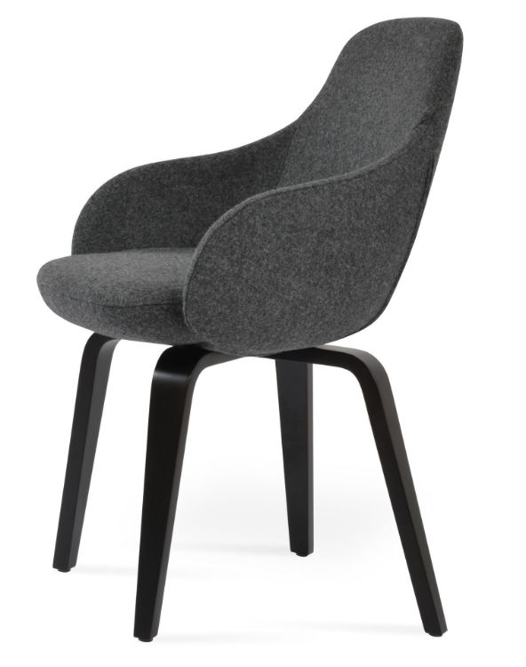 Picture of Gazel Arm Plywood Dining Chair