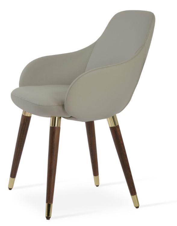 Picture of Gazel Arm Wood Dining Chair