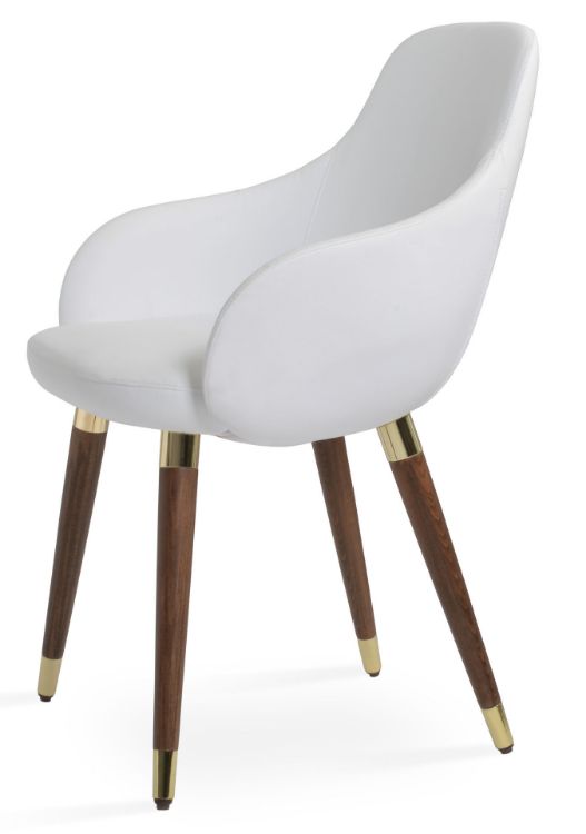 Picture of Gazel Arm Wood Dining Chair