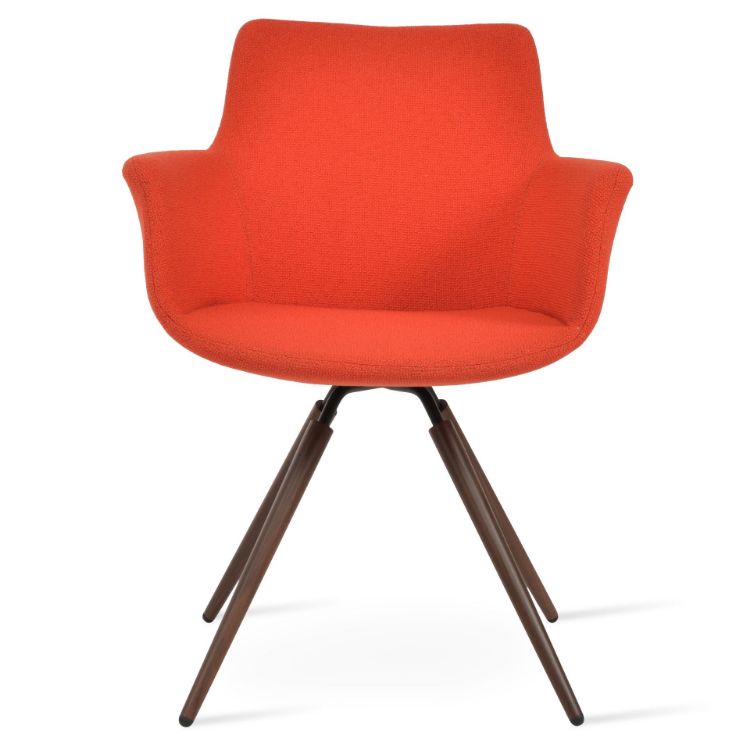 Picture of Bottega Carrot Swivel Dining Chair