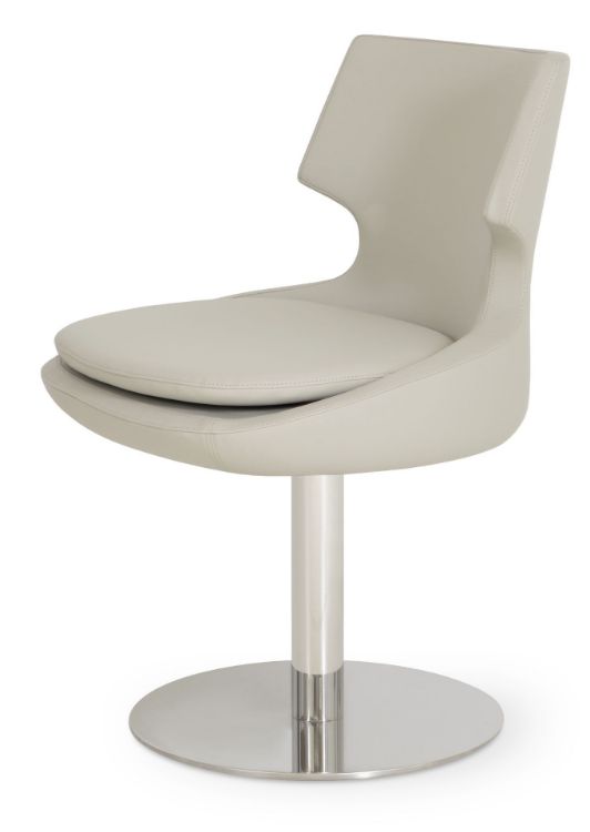 Picture of Patara Round Swivel Dining Chair