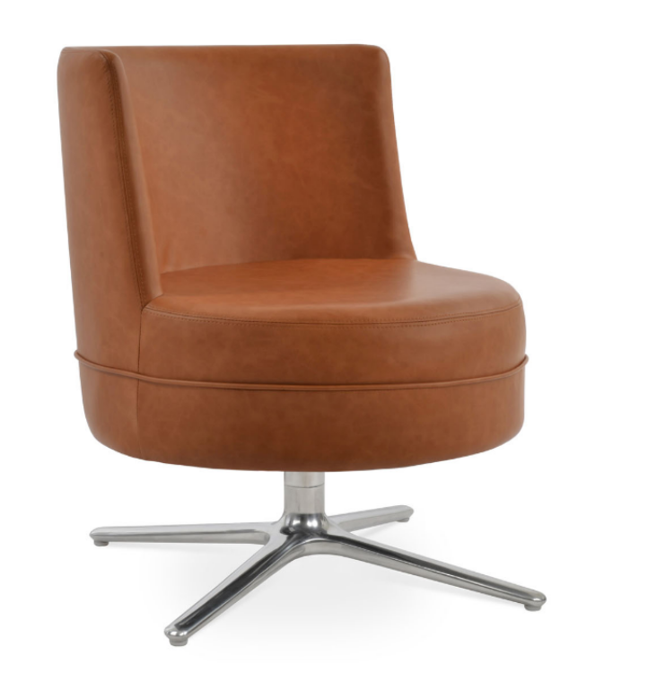 Picture of Hilton Oval Swivel Lounge Chair