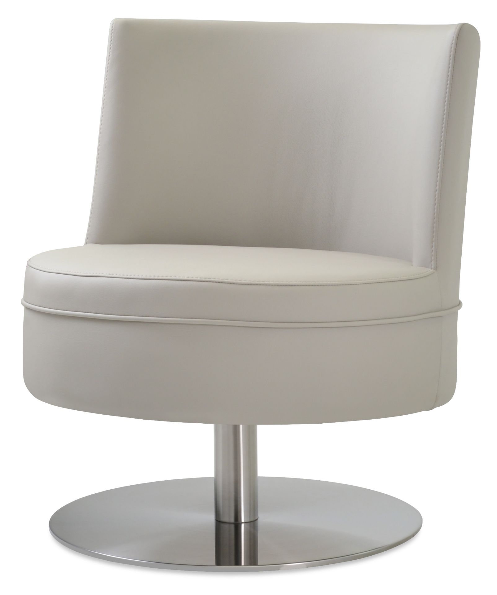 Hilton Round Swivel Lounge Chair Modern Luxury Furniture Store in