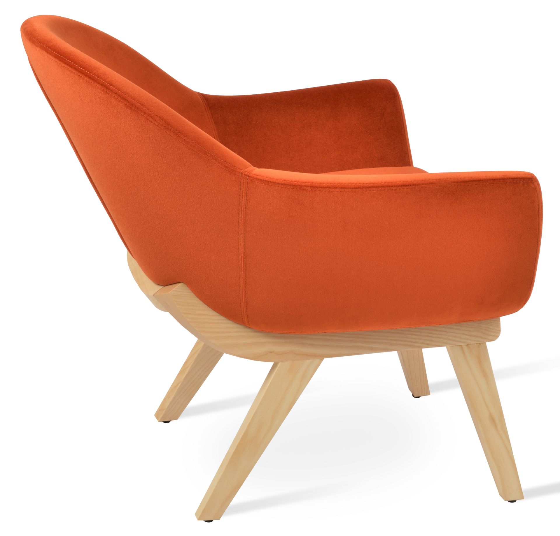 Madison Wood Lounge Chair Modern Luxury Furniture Store in Paramus, NJ