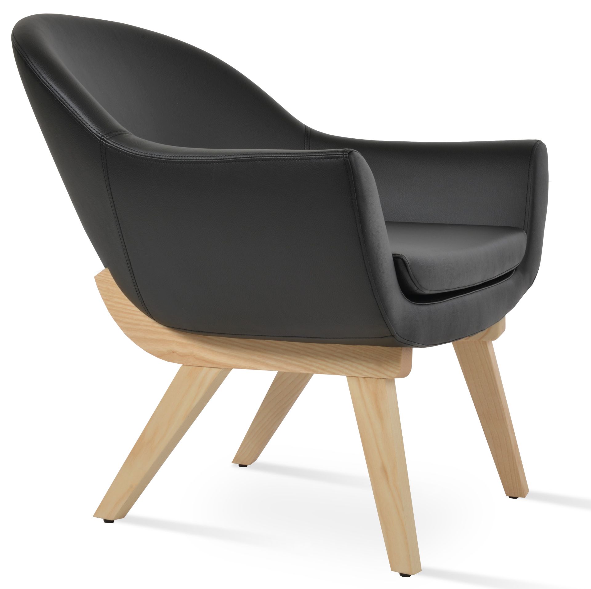 Madison Wood Lounge Chair Modern Luxury Furniture Store in Paramus, NJ