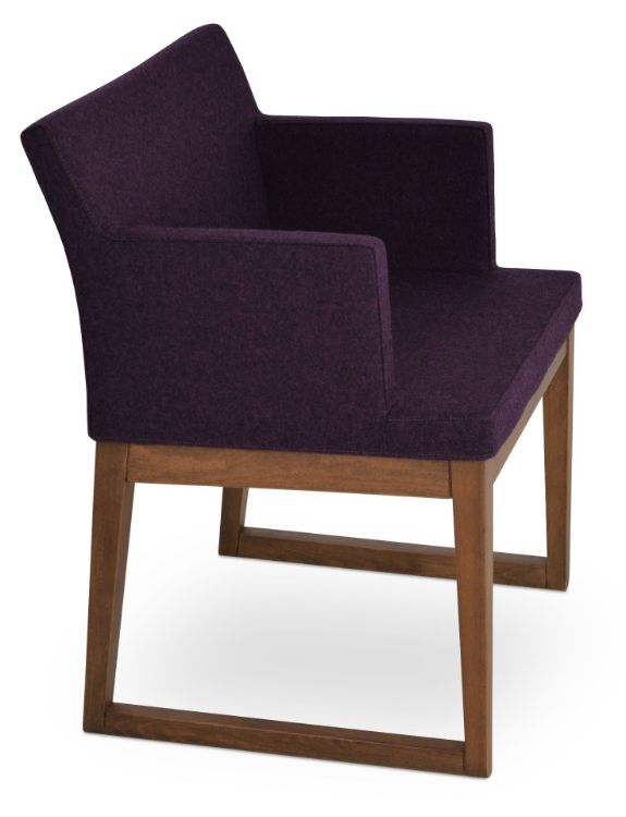 Picture of Soho Sled Wood Dining Chair