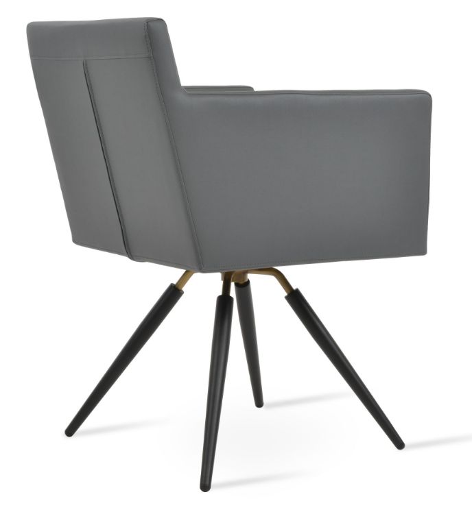 Picture of Harput Carrot Swivel Dining Chair