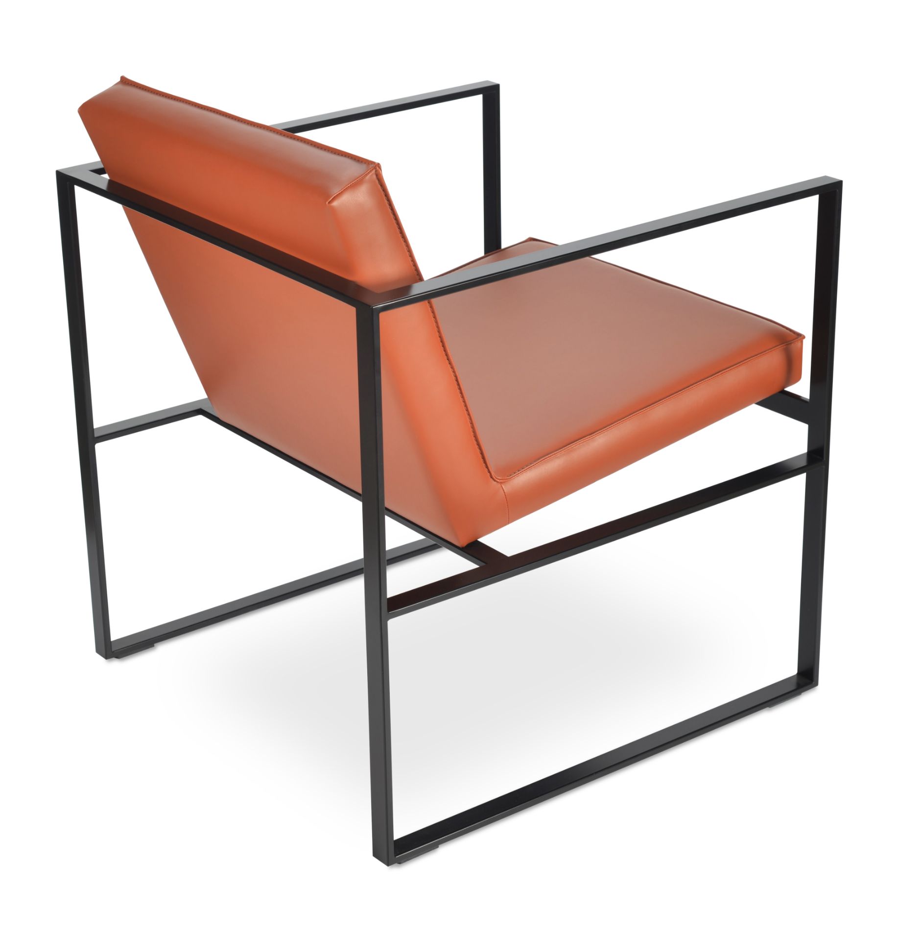 Cube Metal Lounge Chair |Modern Luxury Furniture Store in Paramus, NJ