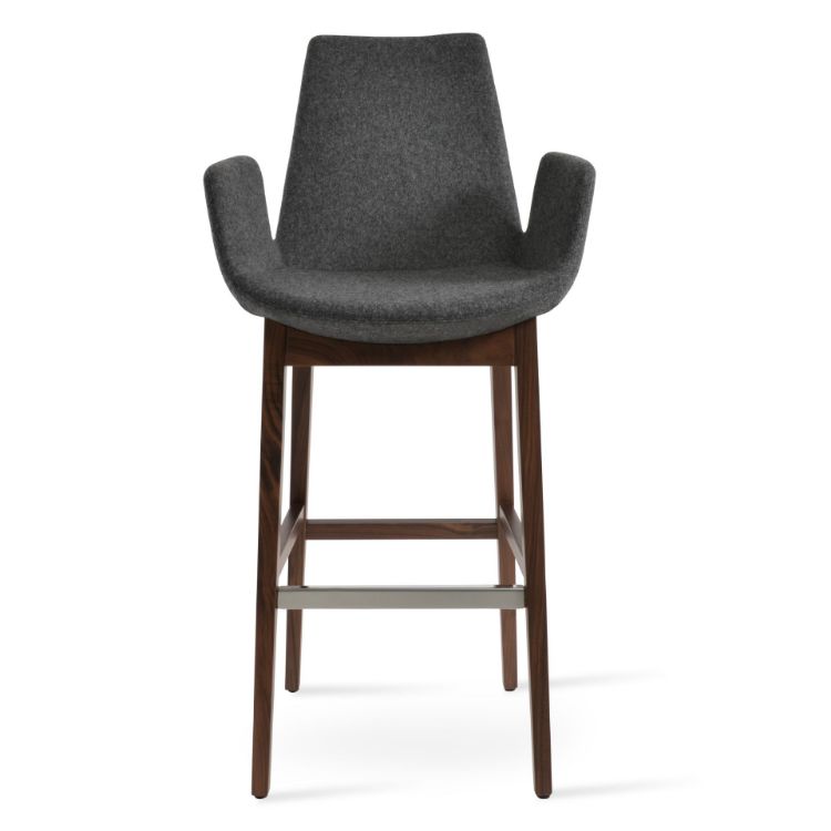 Picture of Eiffel Arm Wood Bar Stool