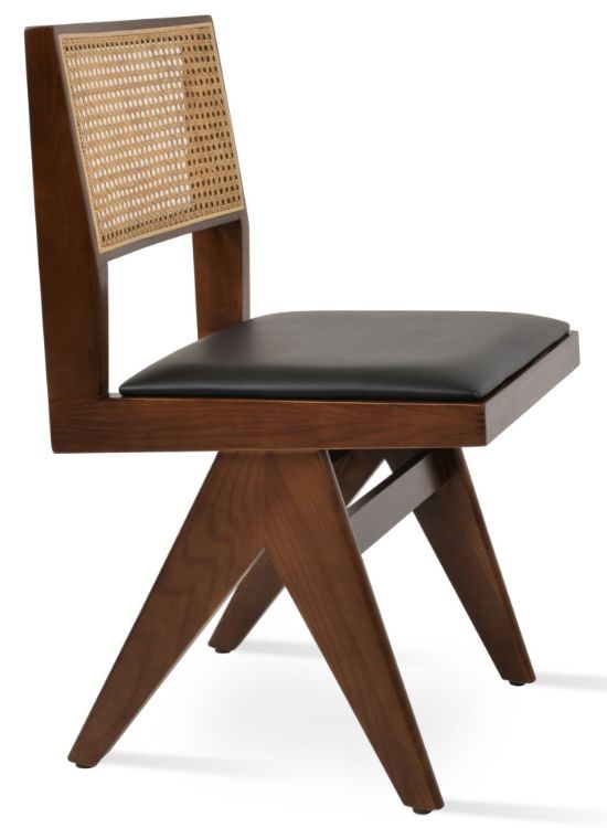 Picture of Pierre J Dining Chair Soft Seat & Back Natural Cane