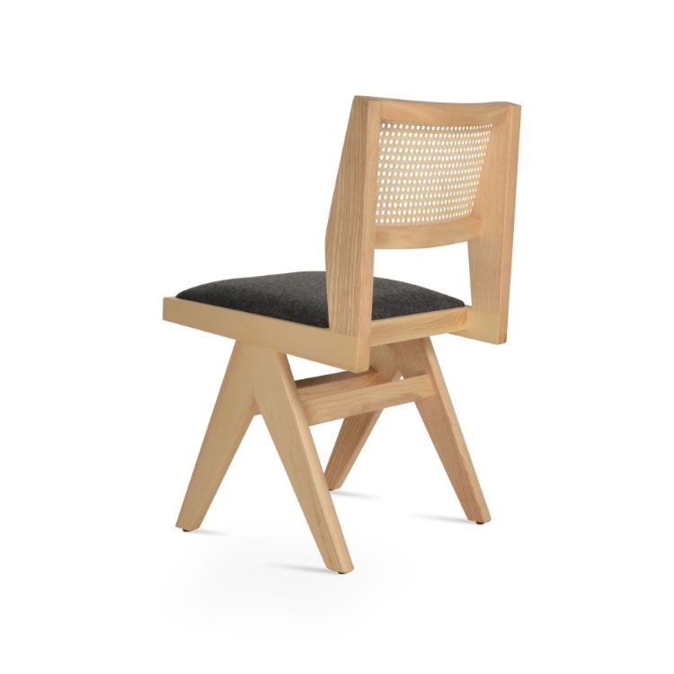 Picture of Pierre J Dining Chair Soft Seat & Back Natural Cane