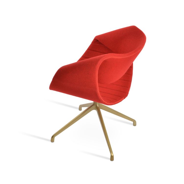 Picture of Seminyak Spider Swivel Dining Chair