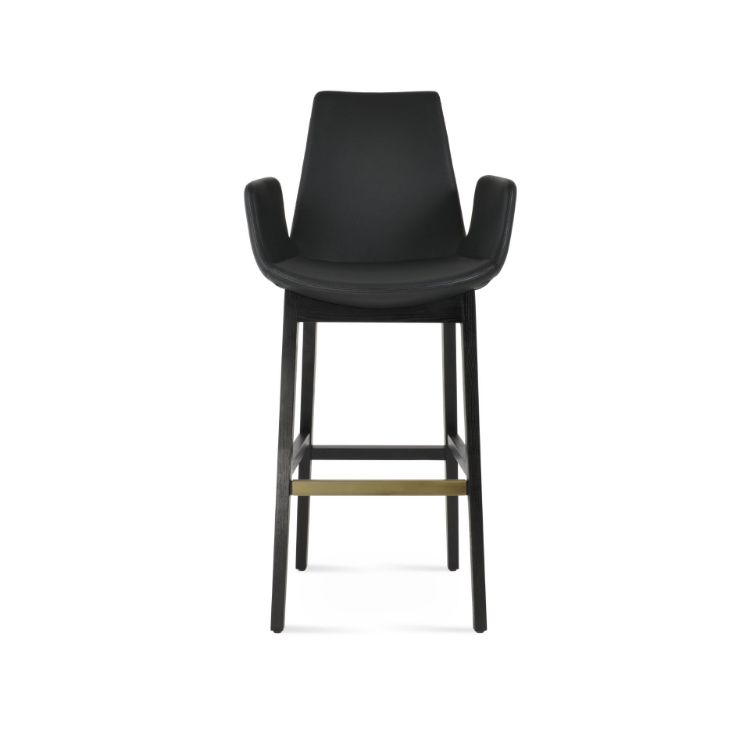 Picture of Eiffel Arm Wood Bar Stool