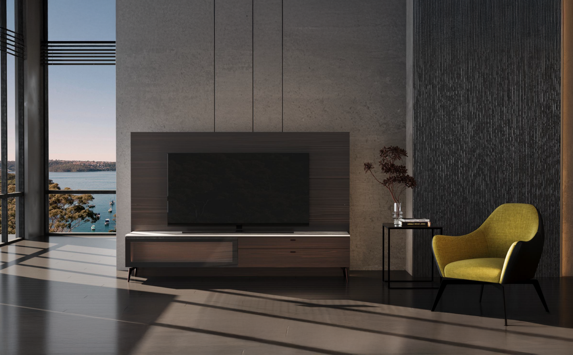 NOA Led TV Unit |Modern Luxury Furniture Store in Paramus, NJ