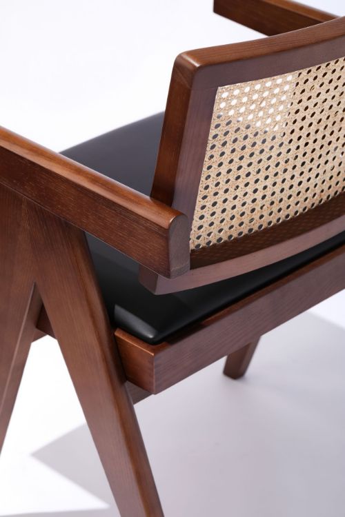 Picture of Pierre J Armchair Half Wicker