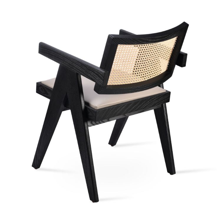 Picture of Pierre J Armchair Half Wicker