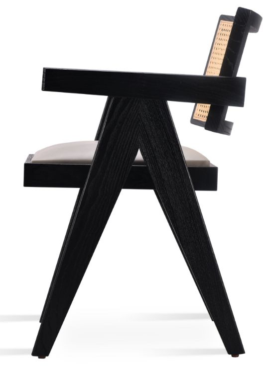 Picture of Pierre J Armchair Half Wicker