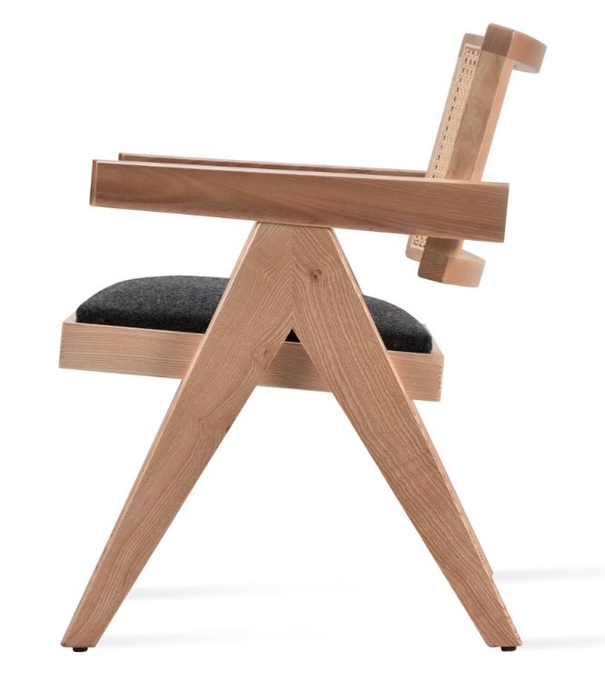 Picture of Pierre J Armchair Half Wicker