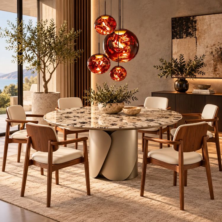 Picture of Gianno Ceramic Round Table 