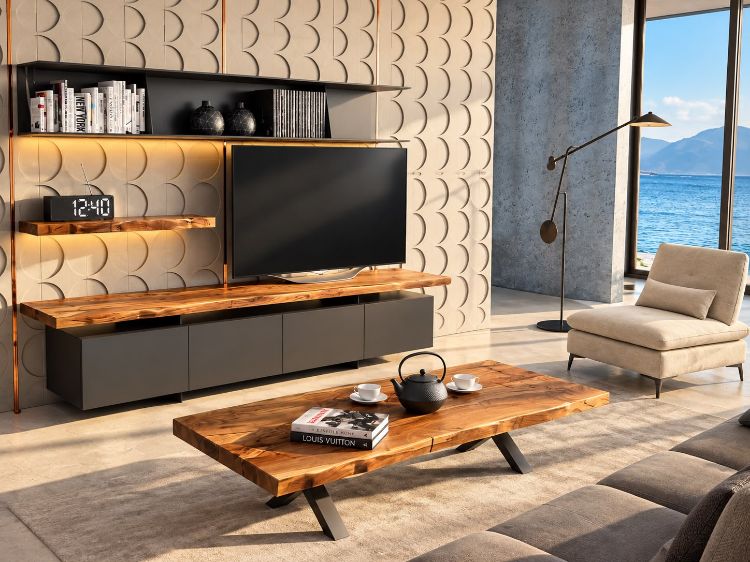 Picture of Timber Live Edge Shelf