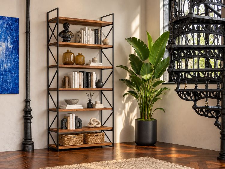 Picture of Metal Bookcase
